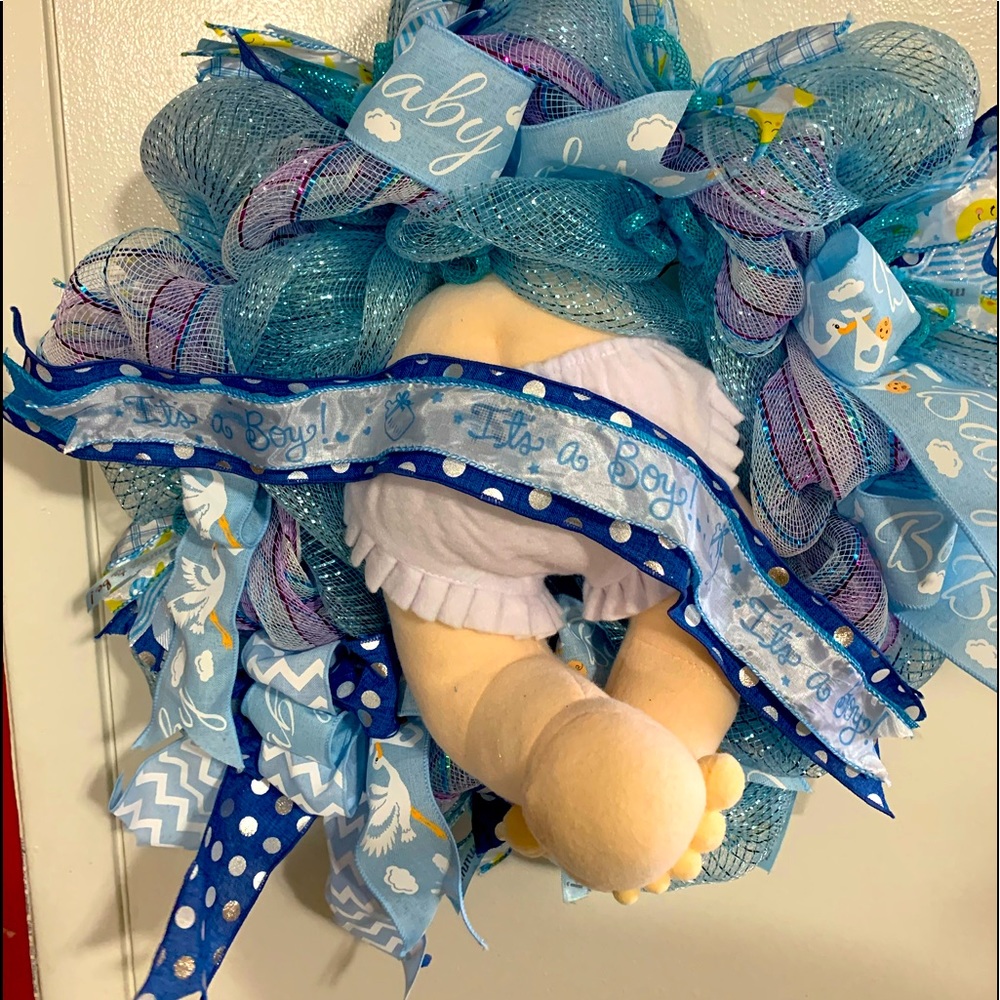 Item#24 Baby Announcement Wreath or Baby’s Shower